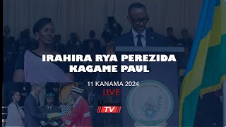 🔴LIVE Umuhango wIrahira rya Perezida Kagame Paul [upl. by Llimaj]