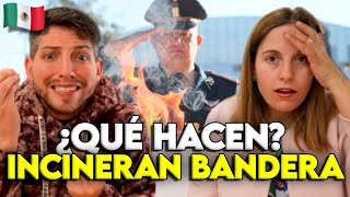 LA INCINERACIÓN DE LA BANDERA EN MÉXICO NOS DEJÓ SIN PALABRAS  Jon Sinache ft FamiliaSinache [upl. by Simonetta115]