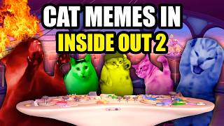 CAT MEMES CATs IN INSIDE OUT 2 [upl. by Ynobe]