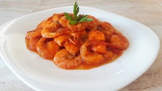 😙CAMARONES EN SALSA DE CHIPOTLEESTILO VERACRUZ💖 [upl. by Ekalb]