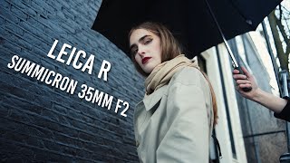 Leica R Summicron 35mm f2 Review  A Beautiful and Artistic 35mm Lens  Filmed on Lumix S5S1 [upl. by Tchao]