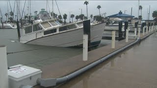 Aransas Pass Texas in the Bulls Eye of Harvey [upl. by Ladew29]