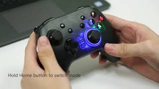 How to connect GameSir T4 with PC wirelessly [upl. by Ennovart]