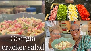 Let me show you how to make delicious Georgia cracker salad [upl. by Caplan5]