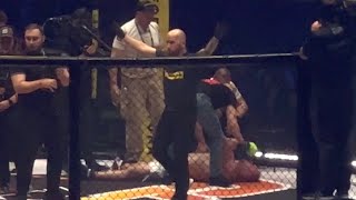 OMIELAŃCZUK WYGRYWA Z MINDĄ NA CLOUT MMA 4 [upl. by Aleacem589]