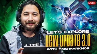 NEW UPDATE 30  SHADOW FORCE  TMG MARKHOR  PUBG Live Stream [upl. by Adnanref]