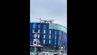 Virgin Atlantic Airbus A330–343 coming from Antigua to landing 🛬 Heathrow airport London [upl. by Hadwin]