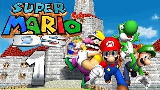 SUPER MARIO 64 DS ⭐ 1 Vier Helden und eine Prinzessin mit Kuchen [upl. by Eldwon]