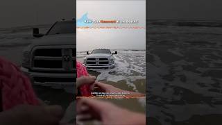 Expert Saves RAM 3500 from Disaster at Beach 🌊😬 music [upl. by Anitnamaid345]