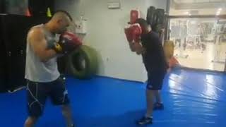 Roberto Domínguez entrenando a un profesor de yusipsu en 2019 [upl. by Eirot]