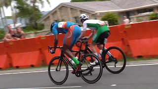 Commonwealth Games 2018 Mens Road Race Film [upl. by Yasmar]