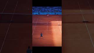 Incredible Point Between Alcaraz amp Djokovic 🔥 [upl. by Melvena]