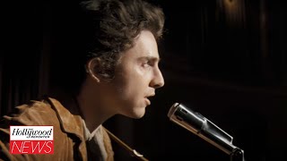 Timothée Chalamet Sings as Bob Dylan in First Teaser for A Complete Unknown  THR News [upl. by Manchester]