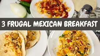 MEXICAN BREAKFAST RECIPES [upl. by Felipe]