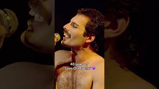 45 years of our eyes sweating every time we hear this song 🥺 👑 loveofmylife queen shorts [upl. by Geffner867]