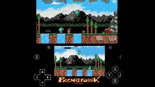 Prehistorik Native Android vs Amiga CDTV Emulator Puae Retroarch arcade Platformer [upl. by Aehta]