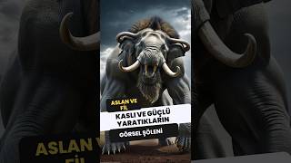 Aslan ve Fil Kaslı ve Güçlü Yaratıkların Görsel Şöleni [upl. by Ayifa]