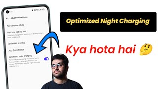 optimized night charging kya hota hai [upl. by Jenifer]