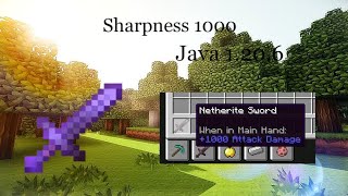 How To Get a SHARPNESS 1000 SWORD in Minecraft 1201 [upl. by Travis]