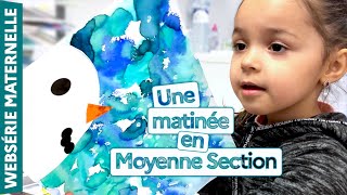 Maternelle  Une matinée en MOYENNE SECTION [upl. by Phillips]