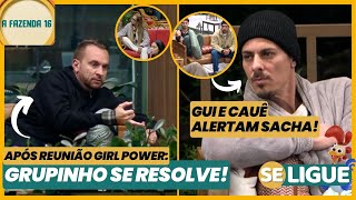 A Fazenda  Zé conversa com Babi e Fernanda e se resolvem Cauê e Gui alertam Sacha  Ao Vivo [upl. by Susan625]