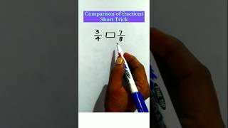 Comparison of fractions  Which fraction is greater or smaller [upl. by Yelra]