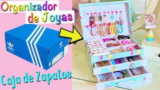 Hazlo Tú Mismo – Cómo hacer un Organizador de Joyas con una Caja de Zapatos [upl. by Ashleigh393]