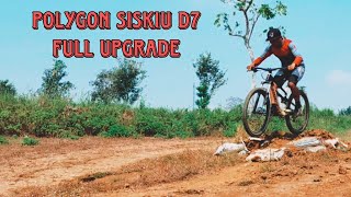 review sepeda gunung mtb polygon siskiu d7 full updrade [upl. by Leggett]