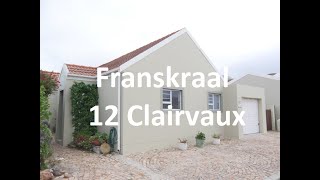 Franskraal  House for sale  R 1695m  12 Clairvaux [upl. by Eimme622]