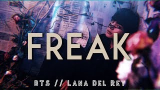 fmv BTS  Freak Lana Del Rey [upl. by Nimaynib36]