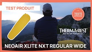 TEST DU MATELAS NEOAIR XLITE NXT REGULAR  THERMAREST PAR THOMAS [upl. by Etterraj535]