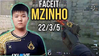 Mzinho POV WTechno4K Senzu CS2 FACEIT 2235 ANCIENT GAMEPLAY  April 23rd 2024 [upl. by Aciras]