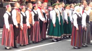 Dievs Svētī Latviju  ELKS 2015  Brisele [upl. by Udell]