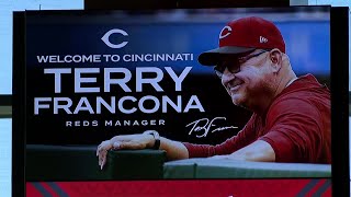 Cincinnati Reds introduce Terry Francona as new manager [upl. by Uwton]