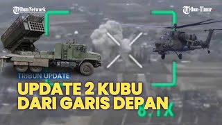 RANGKUMAN Serangan Ganas Drone Tos2 hingga MLRS Uragan Rusia Bombardir Pertahanan Ukraina [upl. by Suiratnod710]