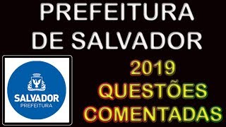 Prefeitura de Salvador  Concurso 2019 FGV [upl. by Treharne564]