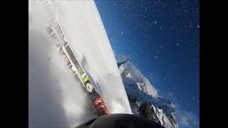 Inferno Murren Race 2022 HD including accident and recovery [upl. by Strait]