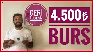 TEV BURSU 4500₺ GERİ ÖDEMESİZ BURSTÜRK EĞİTİM VAKFI BURS BAŞVURUSU NASIL YAPILIRKARŞILIKSIZ BURS [upl. by Ennovahs]