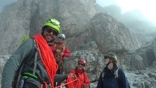 Klettern Dolomiten Grosse Zinne Normalroute IV  Abenteuer Alpin 2012 Folge 42 [upl. by Amat694]