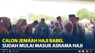 260 Jemaah Calon Haji Babel Sudah Mulai Masuk Asrama Haji Sebelum Berangkat ke Mekkah [upl. by Sonya490]