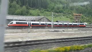 Baufortschritt Semmering Basistunnel inkl Güterzug [upl. by Oicnedurp]