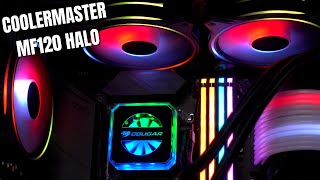 Unleashing the Brilliance Cooler Master MasterFan MF120 Halo² Fan Review shorts [upl. by Esilrac]