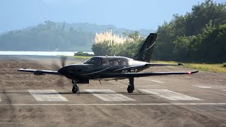 Piper M600SLS Pouso em Angra dos Reis RJ [upl. by Foushee519]