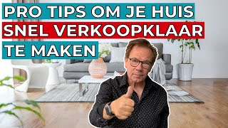 Je huis verkopen  Tips voor inrichting [upl. by Ronel]