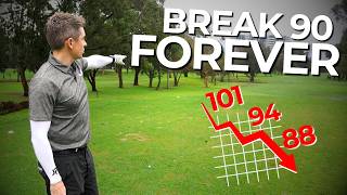 7 RULES to BREAK 90 Every Time No Swing Changes [upl. by Adehsar]