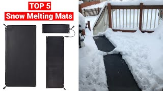 Top 5 Best Snow Melting Mats Review and Buying Guide ✅✅✅ [upl. by Kirtley]