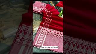 Pure cotton bangal handloom sarees cottonsarees handloomsaree handloomcottonsaree [upl. by Valoniah272]