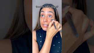 How to colour correct  How to stop foundation from looking orange after colour correction makeup [upl. by Cordalia]