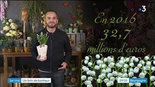 1erMai  le muguet en chiffres [upl. by Elleb]