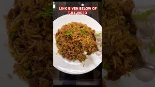 FRIED RICE RECIPE youtubeshorts trending food friedrice [upl. by Netsrejk]